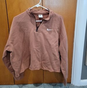 Nike half zip top